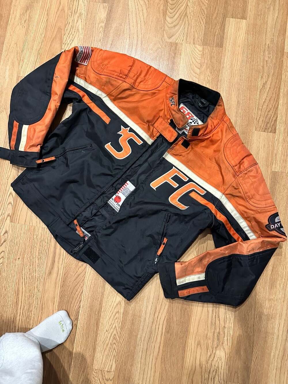 Hein Gericke Speedforce Club Motorcycle Jacket Size L